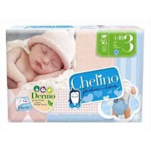 PAÑAL INFANTIL - CHELINO FASHION & LOVE (T- 3 (4 - 10 KG) 36 PAÑALES)